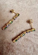 aurora long earrings